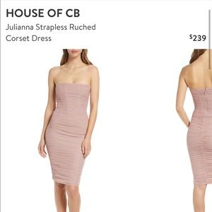 House of cb Julianna dress Never Been Worn